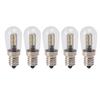 5Pcs E12 LED Bulb High Brightness 120V Fridge Lamp Bulb with 24pcs Bead for Refrigerator