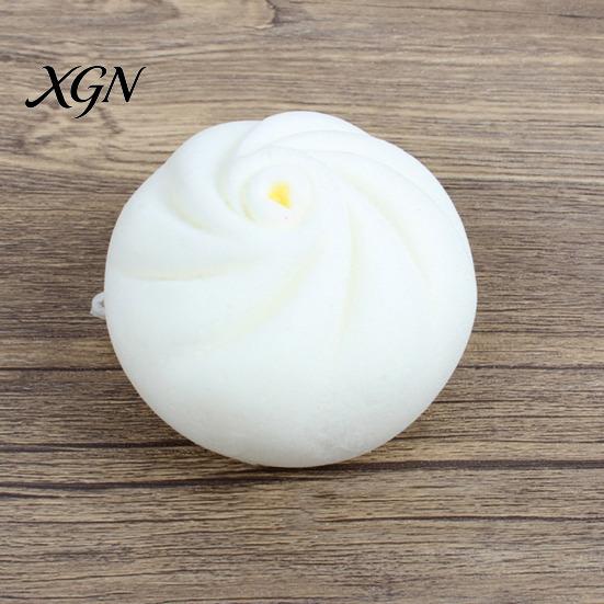 Stress Relief Squeeze Toy Simulation Steamed Bun Dumpling Sensory Soft Ball Fidget Stretchy Decompression Dough Desk