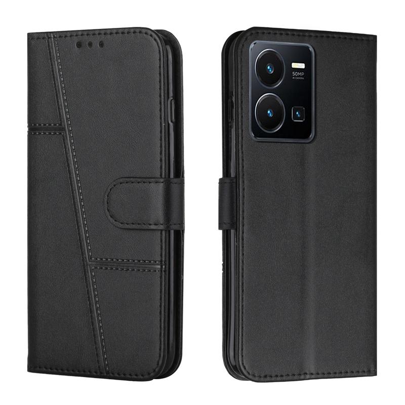 For VIVO Y35 Case Flip Wallet Book Cover for Coque Vivo Y 35 2026 Phone Case VIVO Y22 Y 22S Y55 Y75 5G Y33S Y21 Protective Case