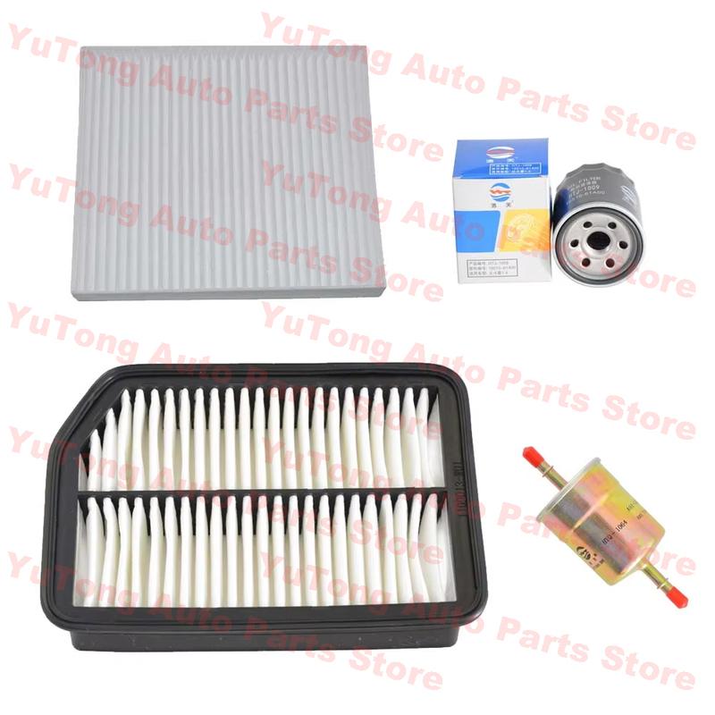 3-4pcs Filter Set For CHANGAN CS35 1.6L 2012-2018 2017/ OSHAN COS5 Engine Fuel Air Oil Filter Accessories Spare Parts