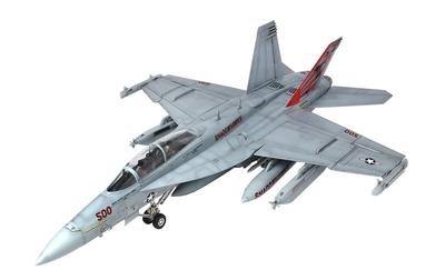 Серия самолетов ВМС США Самолет радиоэлектронной борьбы Growler Shadow Hawks Пластиковая модель Platz/Italeri 1/48 EA-18G VAQ-141 TPA-4