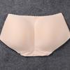Women Seamless Solid Color Butt Enhancer Hip Lifting Panties Padded Underwear