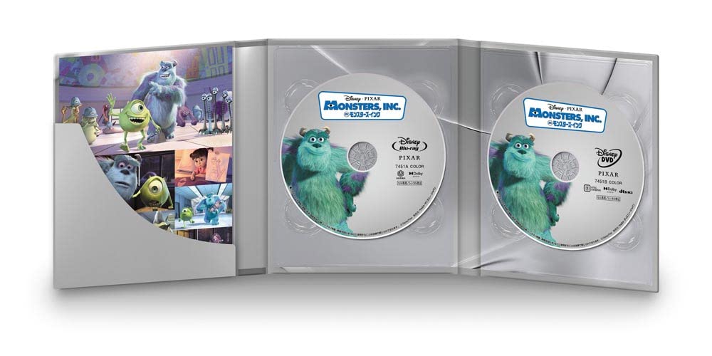 MovieNEX Disney100 Edition Корпорация монстров. [Blu-ray+DVD+Цифровая копия+MovieNEX World] [Blu-ray]