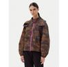 Demi-season Jacket 7W000263 AF13154 F6035, Brown, Loose Fit