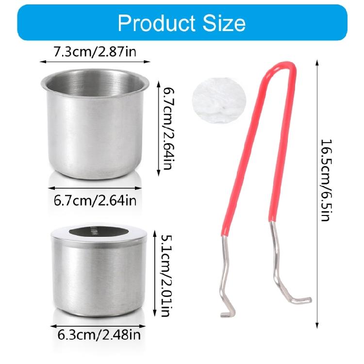 Outdoor Bioethanol Burners Pots Stainless Steel Ethanol Combustion Chamber Fuel Box Tabletop Fireplaces Accessories