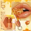 Honey Flavored Lip Gloss for Plump Lips Coloring Collagen Lip Gloss Moisturizing Lip Care Extreme Volume