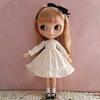 Rakulifey Blythe One Blythe Doll For Obitsu 3 Colors Costume, Piece, Clothes, 24, (бежевый)
