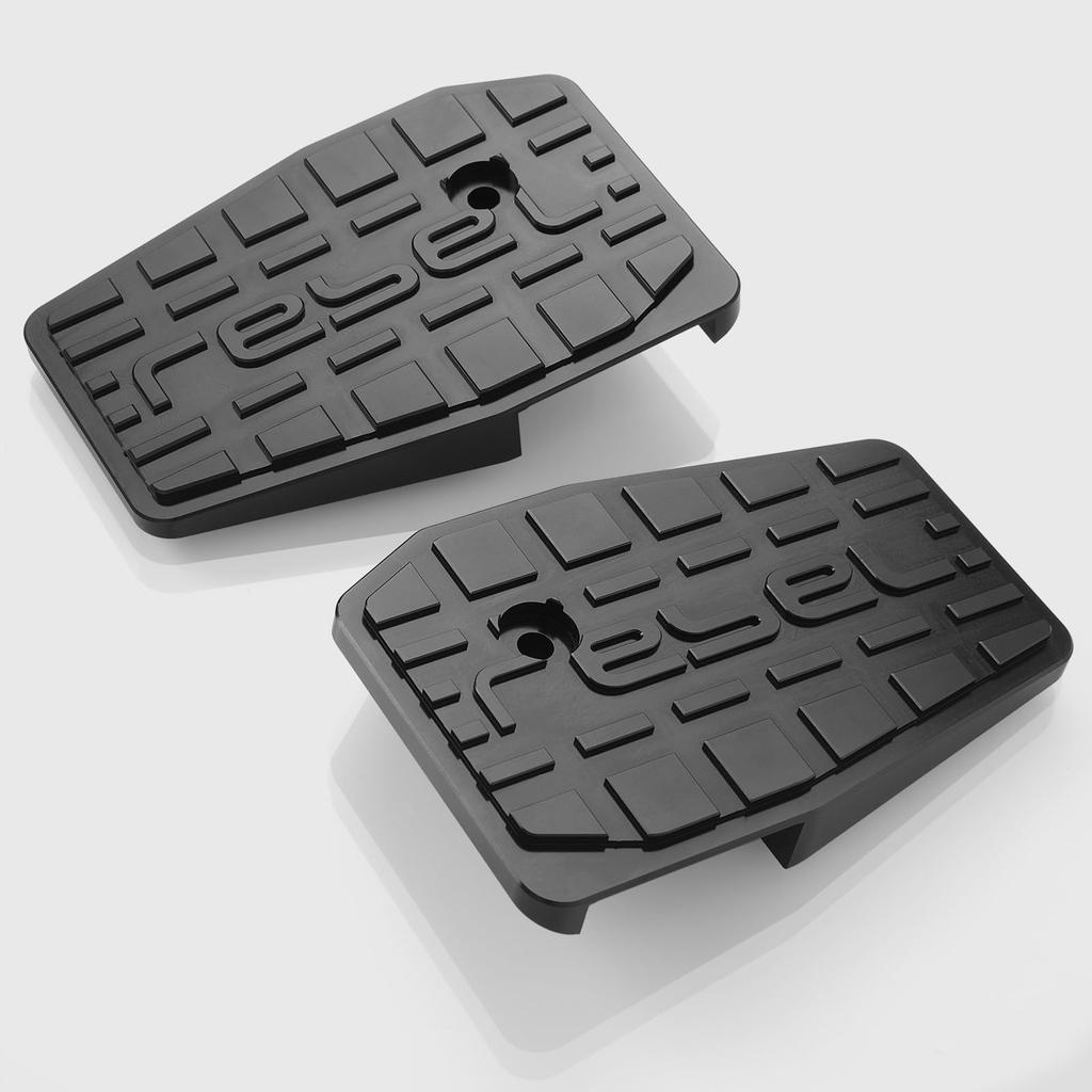 WOOGA Footrest Motorcycle Front Driver Wide Billet Foot Pegs fit forHo&n&da Rebel 250 Rebel