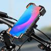 Держатель для телефона на велосипед с обзором 360°, универсальный держатель для телефона на велосипеде, подставка для мобильного телефона 4,5–7,2 дюйма, противоударный кронштейн для мотоцикла