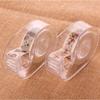 1.5cm Mini Transparent Tape Dispenser Small Protable Cut Masking Tape Dispenser Scrapbook Washi Tape Organizer Student Supplies