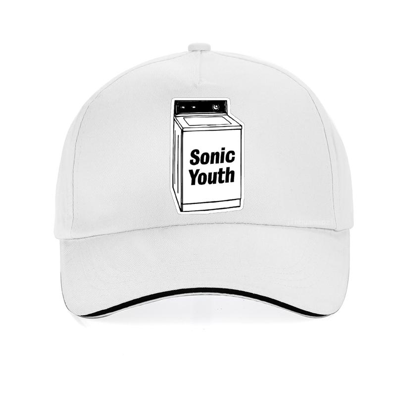 Рок-группа Sonic Youth Панк Мужская Бейсболка Повседневная Женская Кепка Рок-группы Sonic Youth Регулируемая Летняя Тракерная Кепка