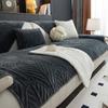 Thicken Milk Velvet Sofa Covers Non Slip Sofa Mat Winter Washable Couch Slipcovers for Living Room Solid Color Soft Sofa Towel
