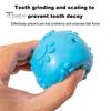 Dog Chewing Sound Ball Toy TPR Footprint Pattern Bite-Resistant Molar Ball Pet Dog Teeth Cleaning Oral Health Toy Doll