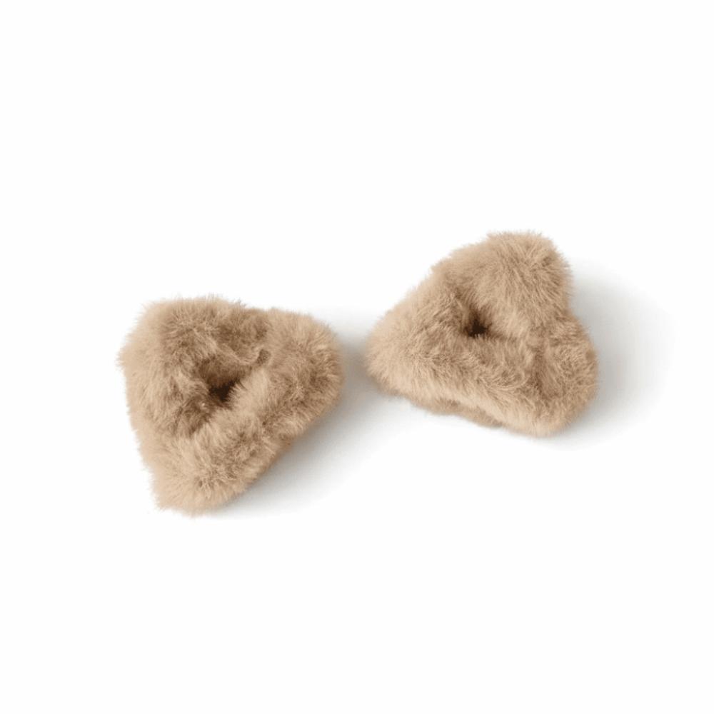 Fluffy Plush Hair Clips Versatile Ponytail Clips Bangs Hair Clips Women Head Wear Accessories