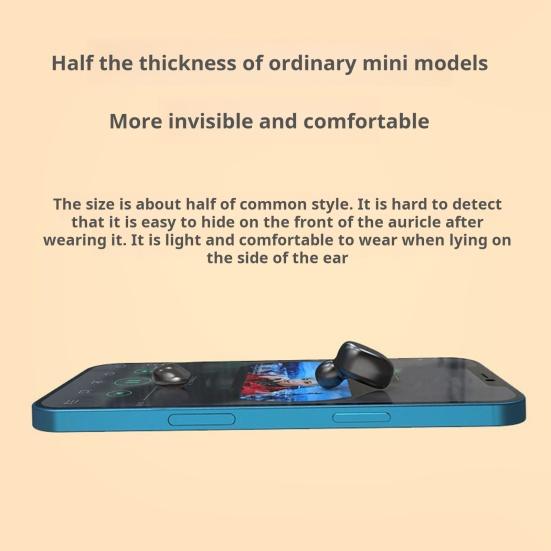 Мини-размер Беспроводное шумоподавление Эргономичный дизайн Наушник Шум Сверхлегкий Простое подключение Совместимый с Bluetooth Внутриканальный