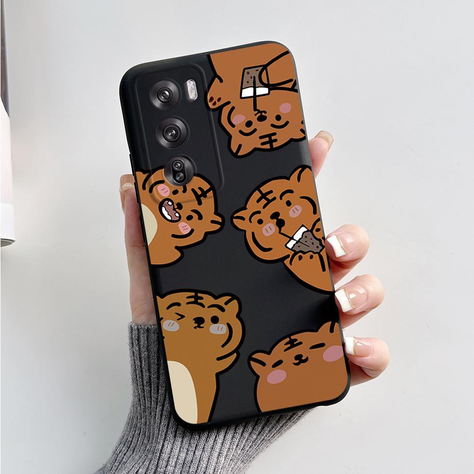 Чехол для Oppo Reno12 Pro 5G CPH2629 Милый Кролик Панда Мягкий Силиконовый Защитный Чехол на Заднюю Панель Для Телефона OPPO Reno 12 Pro 5G 2024