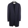 HARRISWHARFLONDON Made In Italy Long Sleeve No Color Coat 42 Navy System Women Used