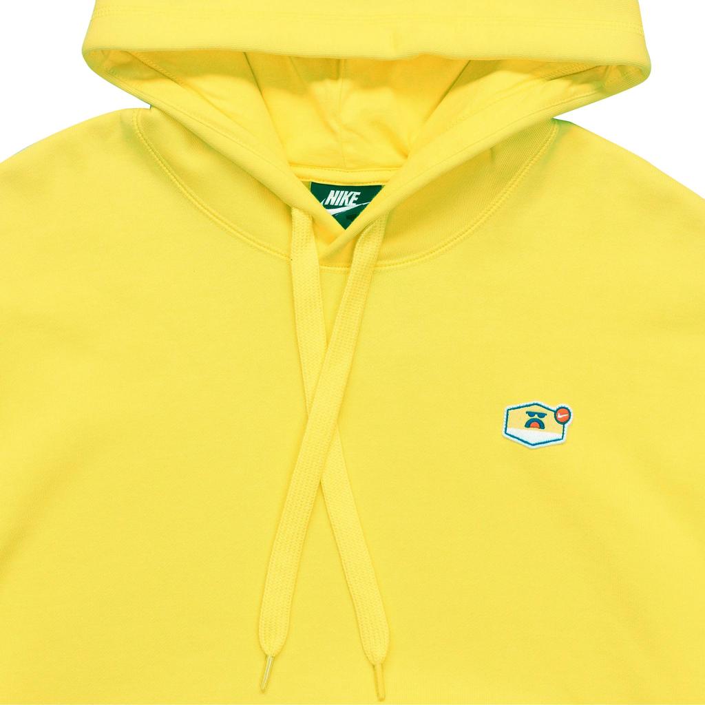 Nike Толстовки Мужские Oupite Желтая С капюшоном Умеренная Обычная Cu4259-731