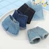 Kids Toys Casual Wears 11.5" Dolls Trousers Leather Pants Shorts Clothes Accessories Floral Jeans