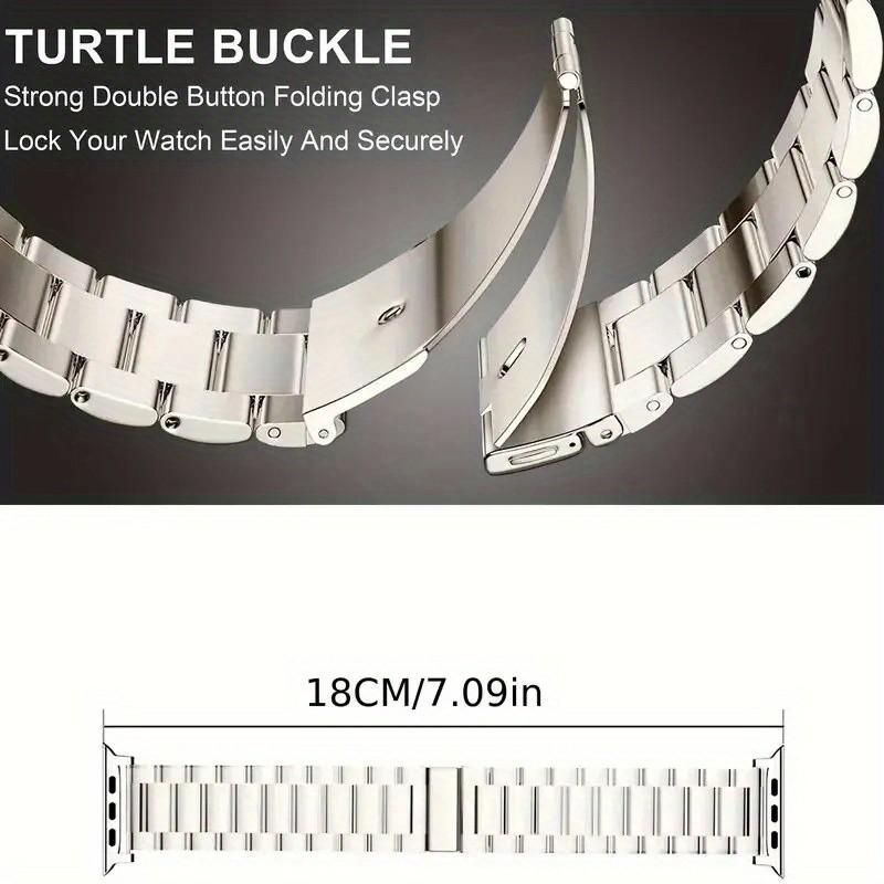 Stainless Steel Strap+Case for iWatch Band 44mm 45mm 41mm 40mm 42mm Series 10 9 8 7 6 SE 5 4 3 2 1