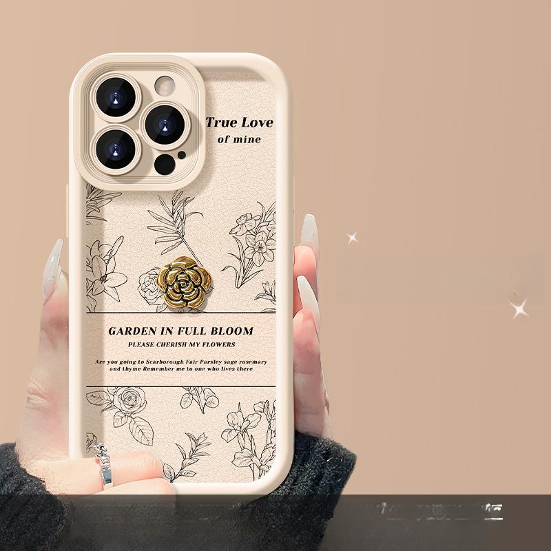Подходит для чехла для мобильного телефона Apple 15 Iphone13promax Кукла Камелия Шнурок 12/11 Овечья кожа 7plus