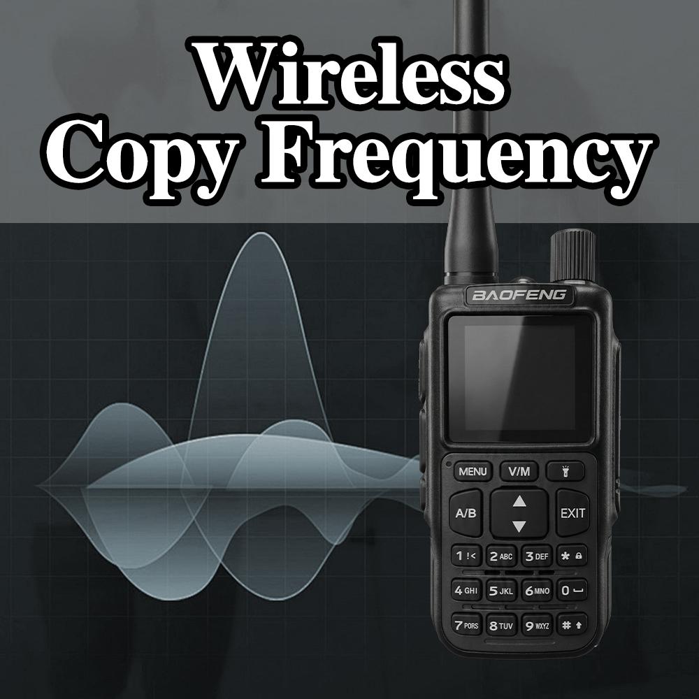 1/2PCS BAOFENG MINI-5 Walkie Talkie Upgrade UV-5R Mini 2200mAh Battery Luetooth Programming UHF/VHF Dual PTT Ham Radio For Camp
