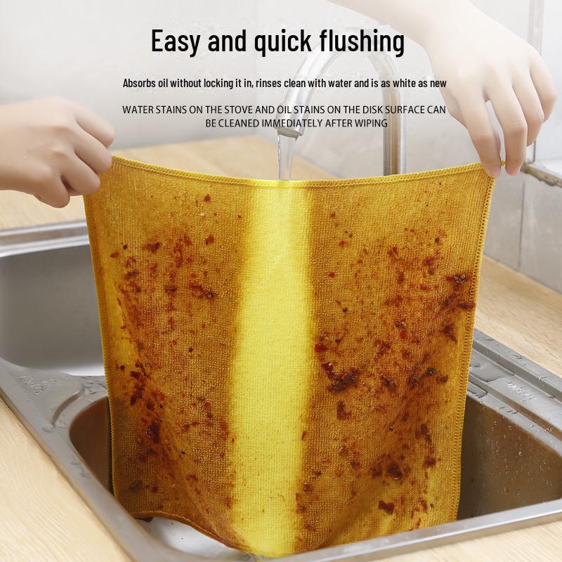 Многофункциональное полотенце из микрофибры для чистки стекла и поверхностей