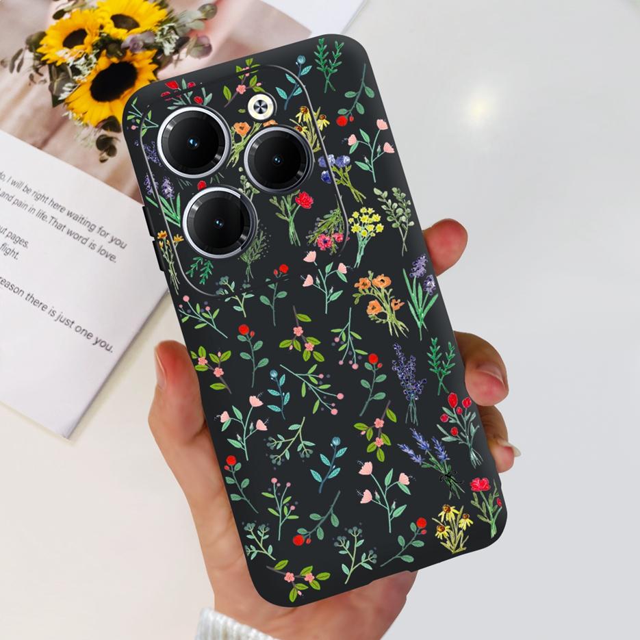 Чехол для Infinix Hot 40 Pro X6837 Милый Модный Чехол Мягкий Силиконовый Чехол для Телефона Для Infinix Hot 40i Hot40 Pro Hot40i Чехлы Бампер