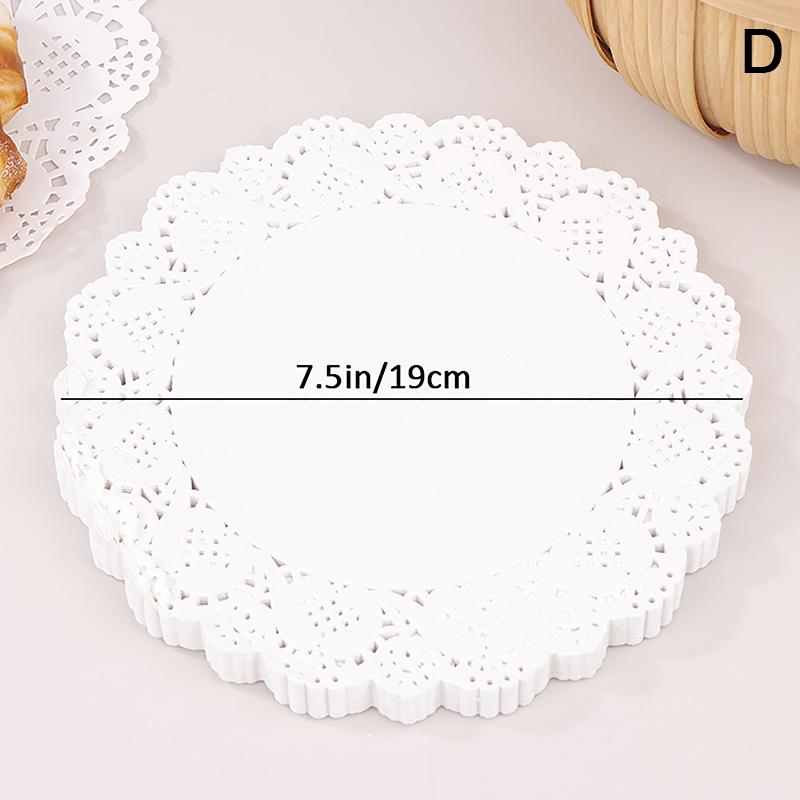 150 шт., круглая бумажная салфетка с кружевными краями, подложка для кексов, жареная еда, десерт, печенье, вечеринка, свадьба, бисквит, торт, посуда, подложка для чашки
