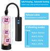 Male Electric Penis Pump USB Electric Penis Enlargement Pump Penis Vacuum Pump Penis Extender 4 Vibration Modes Male Sex Toy