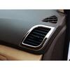 Декоративная накладка на левый и правый воздуховоды 2 шт. Для Hyundai Accent 2012-2017 Хромированная сталь