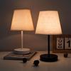Solid Wood USB Table Lamp: LED Night Light for Bedroom, Study, Dorm - Creative Atmosphere Décor
