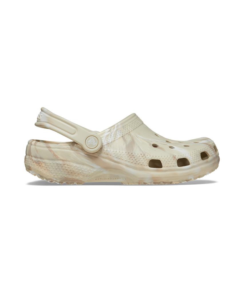 Crocs Classic Мраморные Когти - Костяной/Разноцветный / 206867-2Y3