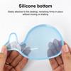 Ergonomic Wrist Guard Anti-Slip Transparent Design Creative Shape Silicone Elbow Pad Cushion Cute Clear Mouse Wrist Pad