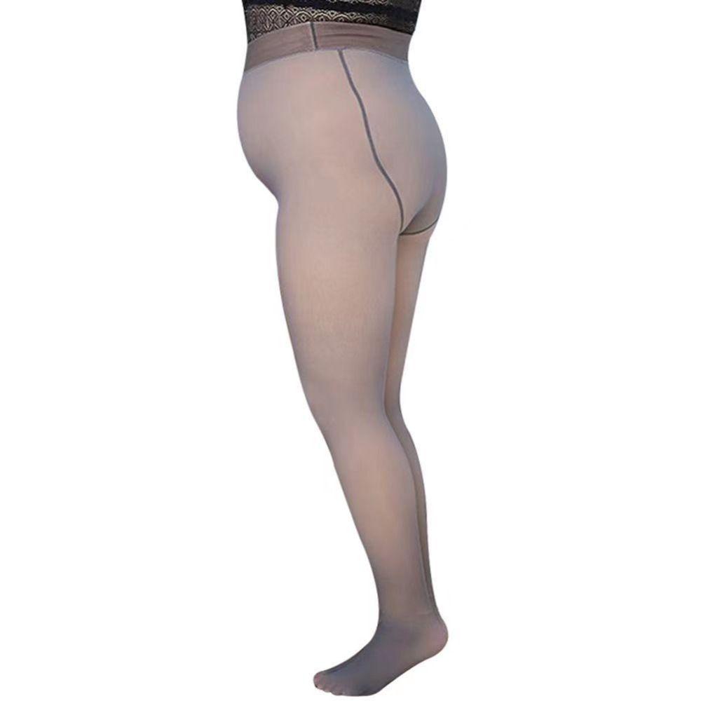 Translucent Hip Lifting Winter Push Up Pants Pantyhose Women Plus Size Leggings Thermal Stocking