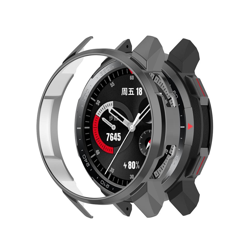 Гальванизированный ПК Защитный Чехол Для Huawei Honor Watch GS Pro Полый Защитный Каркас Бампер