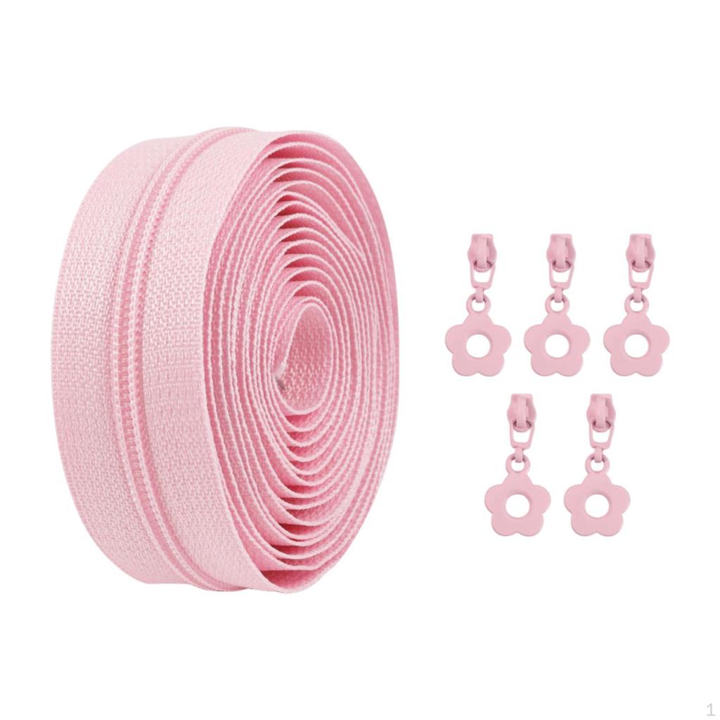 Coil Zippers Nylon Chain with Replacement Parts for Garment Making