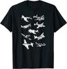 WWII US Fighter Aircraft Vintage Design Great Tee Unisex T-shirt