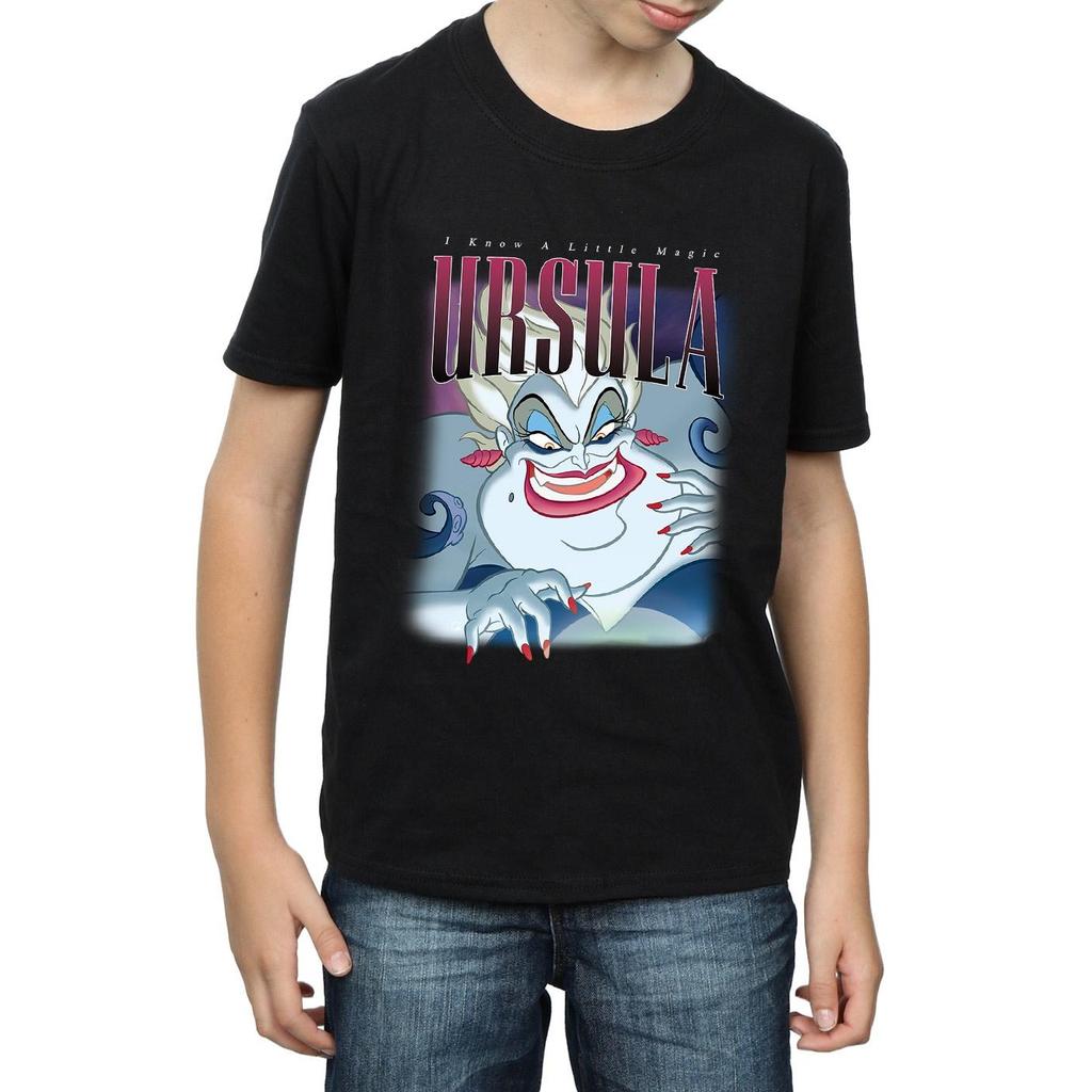 Disney Boys The Little Mermaid Ursula Montage T-Shirt