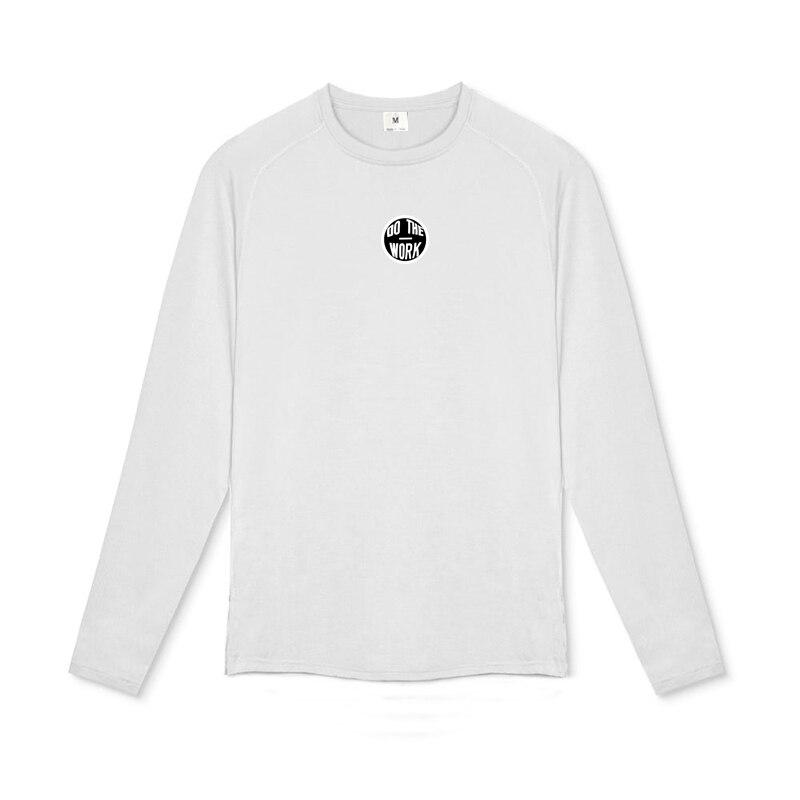 Muscleguys Spring and Autumn Men's Long Sleeved Thin Bottoming Shirt Slim Fitness Pullover Sweater Outdoor Running