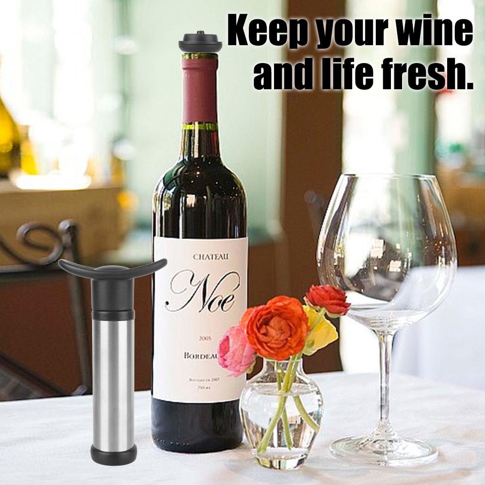 Пробка для бутылки красного вина, пробка для бутылки, герметик для шампанского, свежая, сохраняющая свежесть, креативная портативная кухонная барная утварь, вакуумная винная пробка