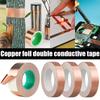 20M DIY Copper Foil Tape Double-Sided Conductive Adhesive EMI Shielding Anti-static Repair Snail Slug Barrier 10M 20M Option