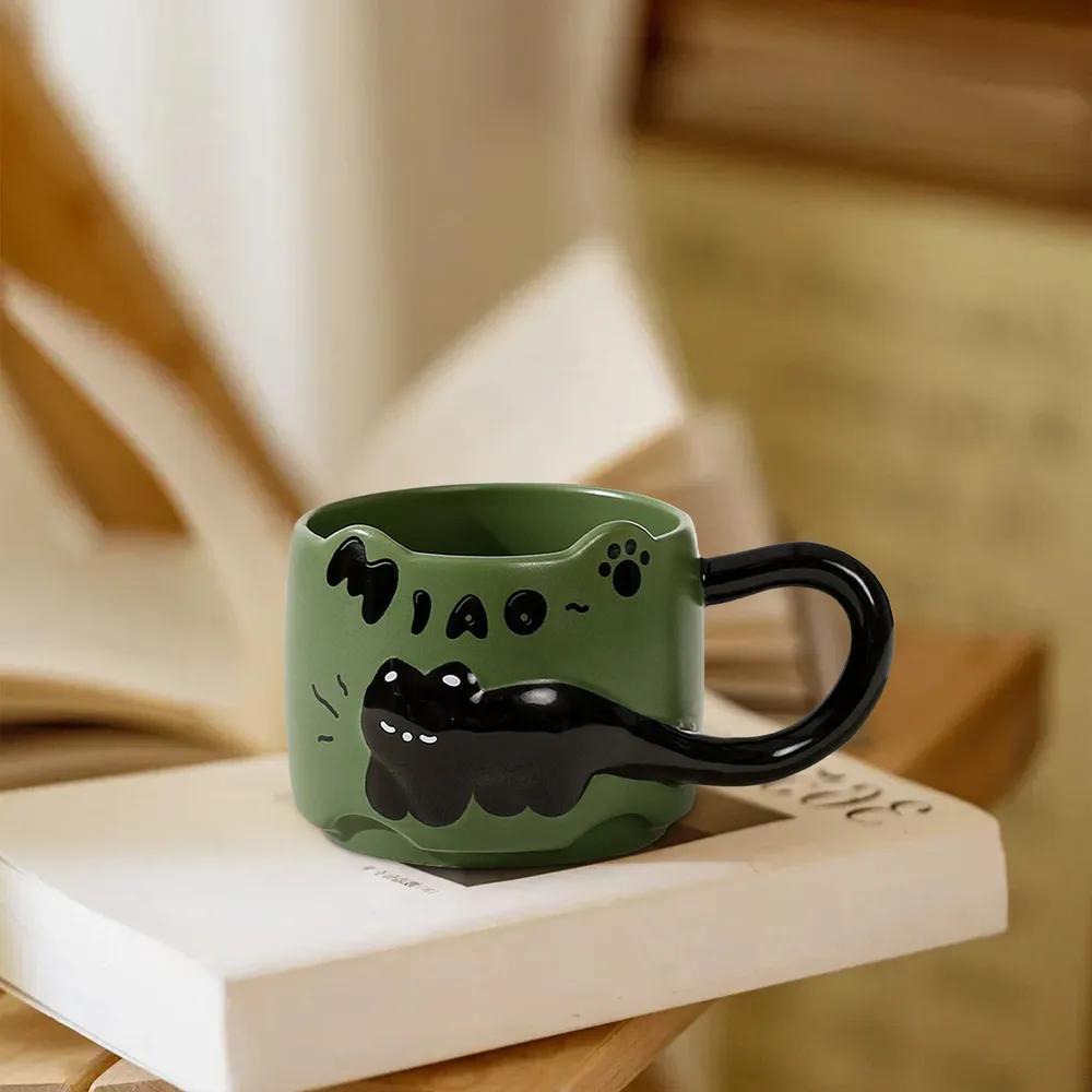 Creative Mug 380ml-Cute Cat Ceramic Cup