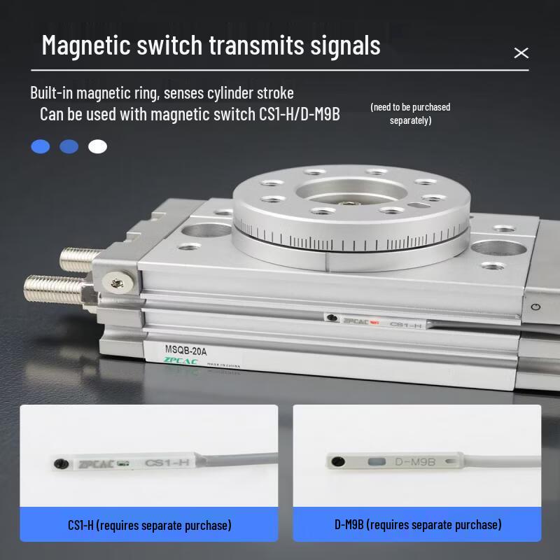 Yundu MSQB-50L2 Pneumatic Rotary Swinging Cylinder