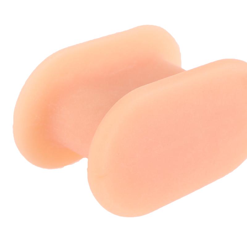 2Pcs I-Shaped Toe Splitter Gel Toe Separator Corrector Straightener Soft Silicone Toe Protector Spacer Foot Care Tool