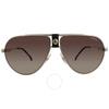 Carrera Brown Gradient Pilot UniSex SunglaSSeS Carrera 1033 S 0j5g Ha 63