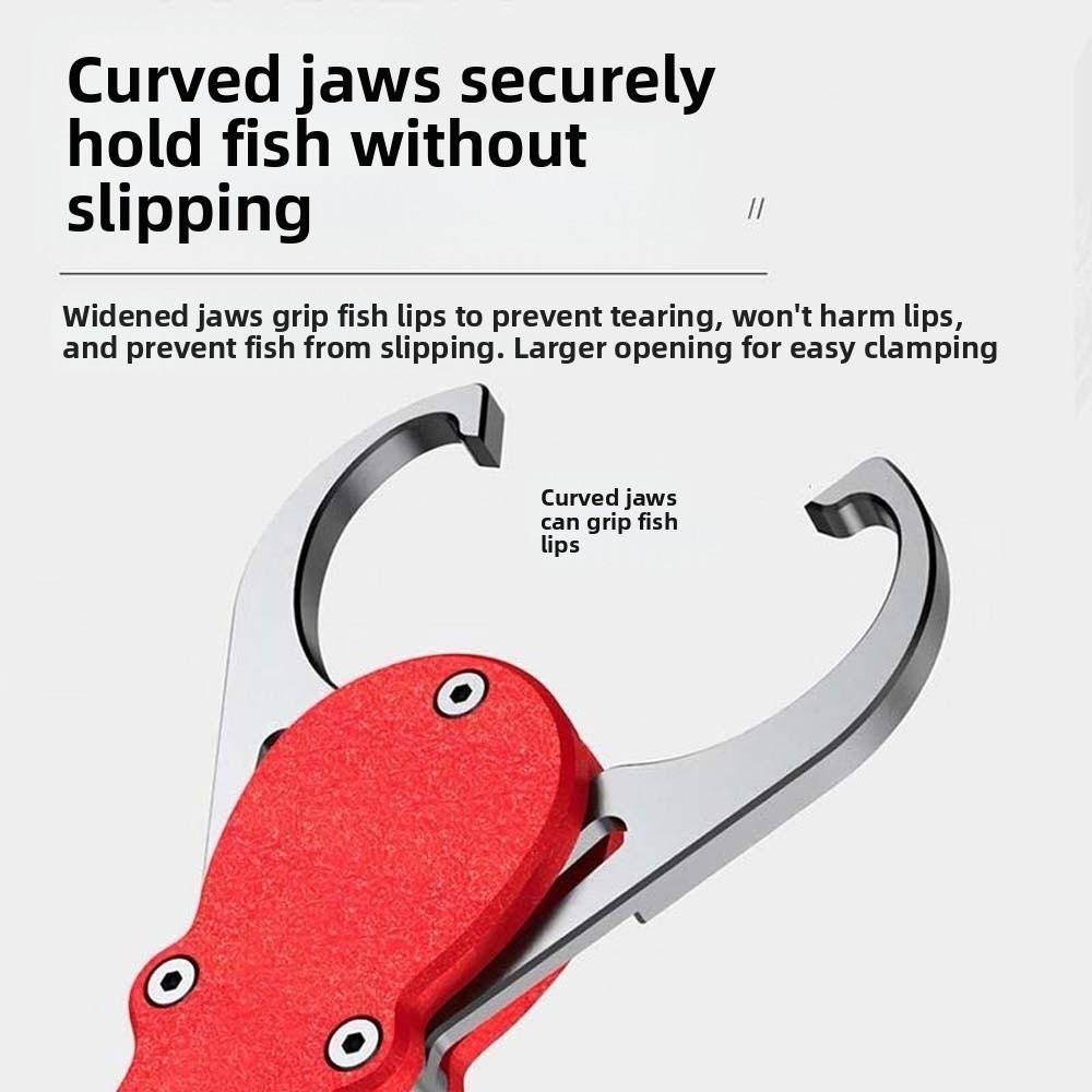 EVA Fish Controller Aluminum Zinc Zinc Alloy Fishing Beak Grip Portable Fishing Lip Grip  Gear Hook