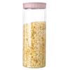 Kitchen Transparent Food Storage Container With Lids Durable Seal Pot Cereal Grain Bean Rice Sealed Plastic Milk Powder Jar