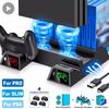 Напольный вентилятор для игровой консоли Sony PS4 Playstation Play Station PS 4 Pro Slim Держатель для контроллера Поддержка управления Аксессуары Держатель Охладитель
