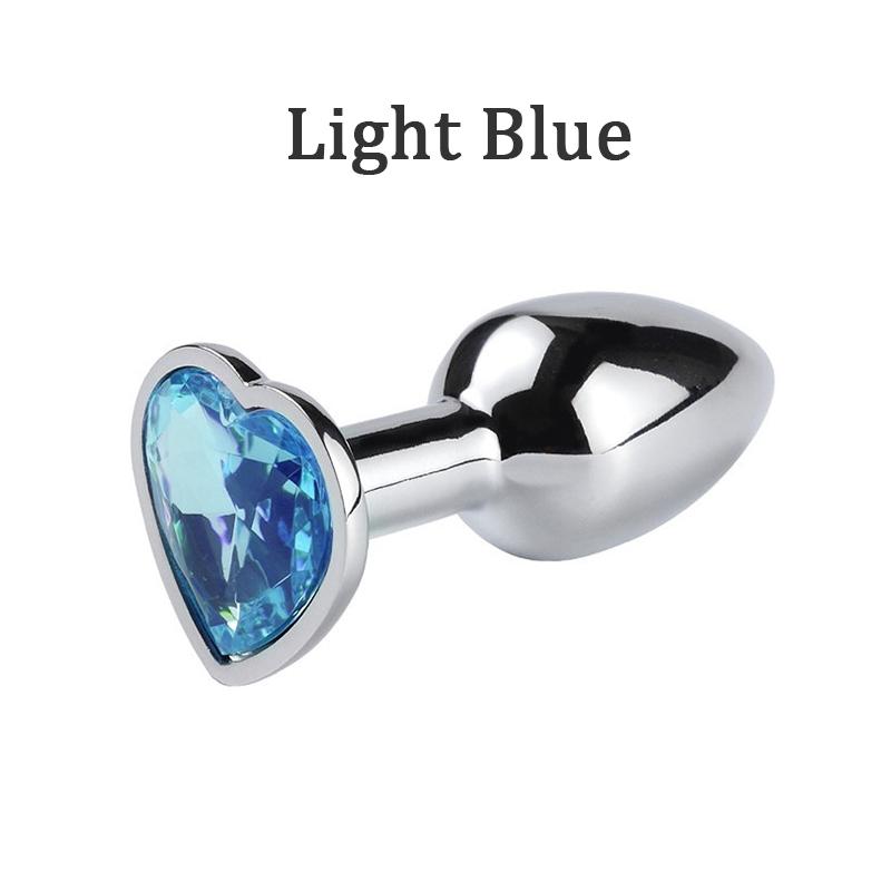 Анальная пробка, секс-игрушки из нержавеющей стали, Анальная пробка, хвост, кристалл, ювелирный тренажер для женщин и мужчин, анальный фаллоимитатор Runyu, секс-шоп для взрослых